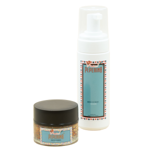 Combo booster vitaminico e mousse detergente